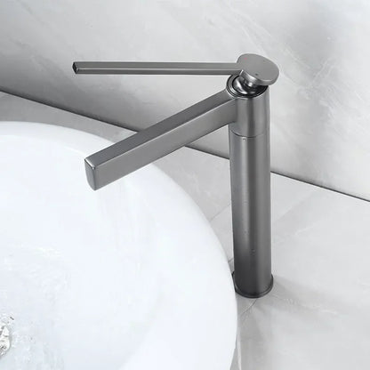 Basin Bathroom Sink Faucet Deck Mounted Cold Water