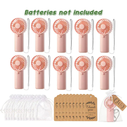 10-100pcs Bulk Small Wedding Fans Guests Handheld Fan