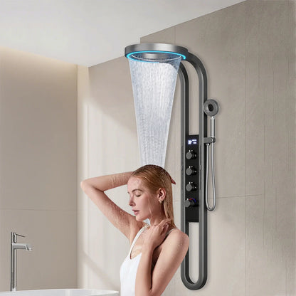 Luxury Wall Mounted Spa Massage Shower Panels System