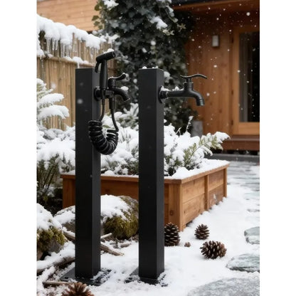 Garden Irrigation All-Copper Faucet 304 Stainless Steel Square
