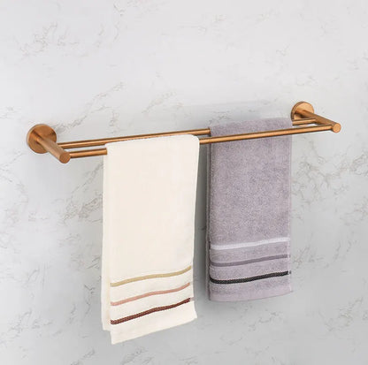 Bathroom Hardware 304 Stainless Steel Rose Gold Towel
