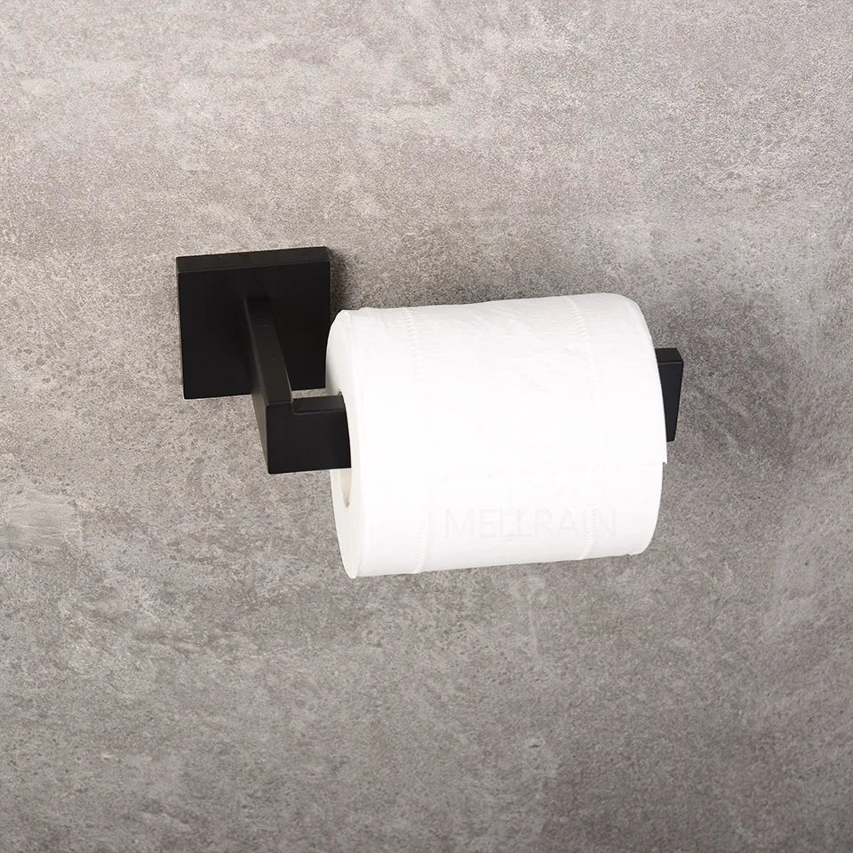 Matte Black Bathroom Hardware 304 Stainless Steel Towel