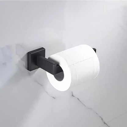 304 Stainless Steel Bathroom Matte Black Toilet Paper