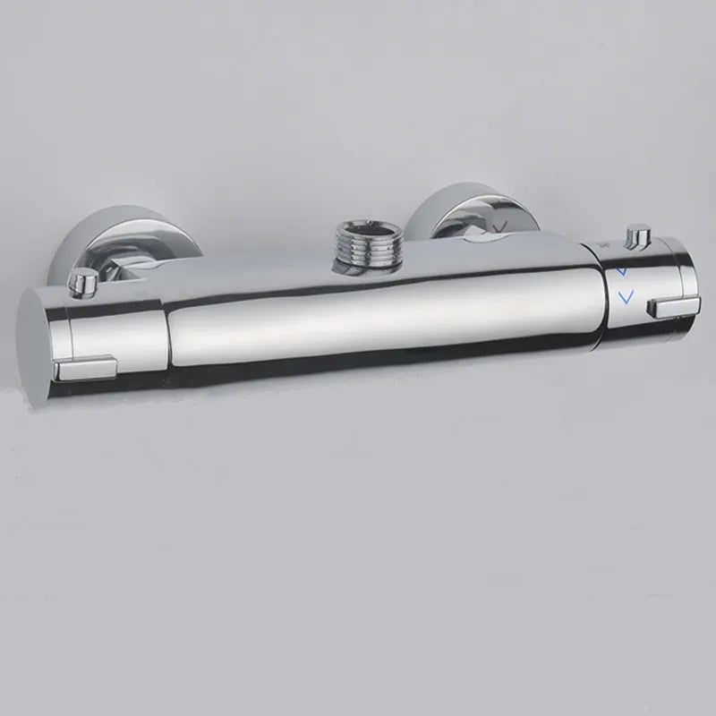 Thermostatic Bathtub Shower Faucet Chrome Thermostatic Mixer