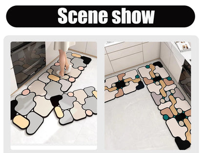 American Floor Mats Pvc Leather Waterproof Doormat Anti-Slip