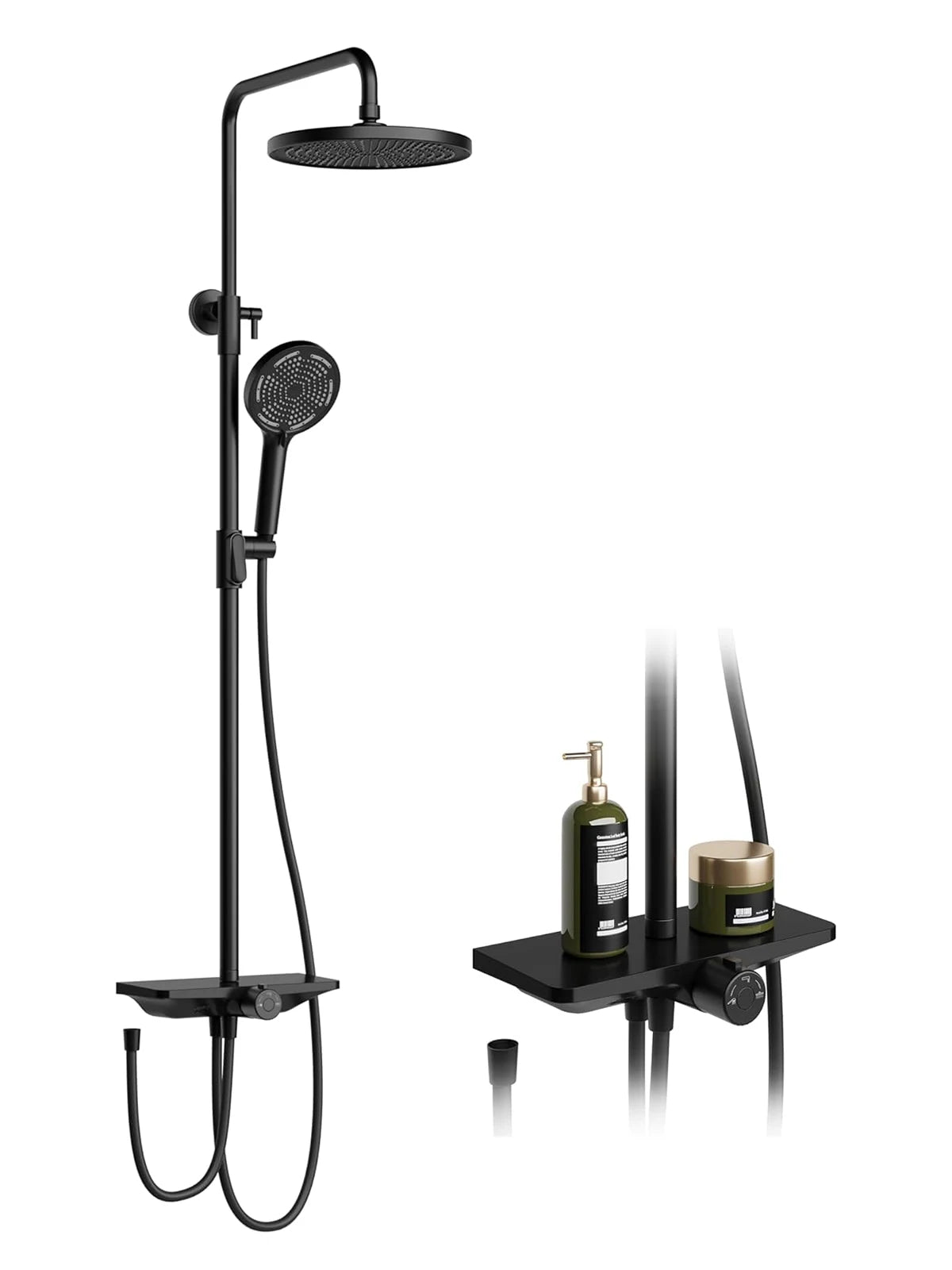 Bathroom Shower System Sets Without Tap Stainless Steel