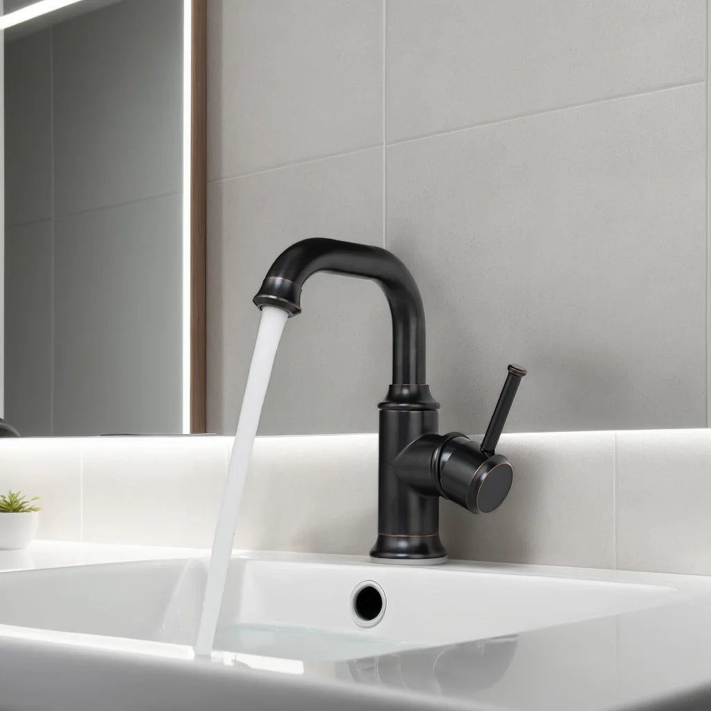Zappo Bathroom Basin Faucet Rotatable Spout Cold Water