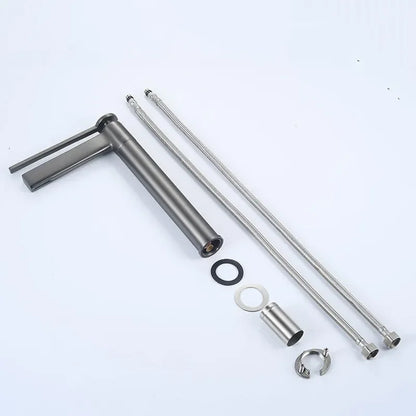 Basin Bathroom Sink Faucet Deck Mounted Cold Water