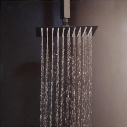 Kemaidi Bathroom 2-3 Way Shower Faucet Black 3-Functions