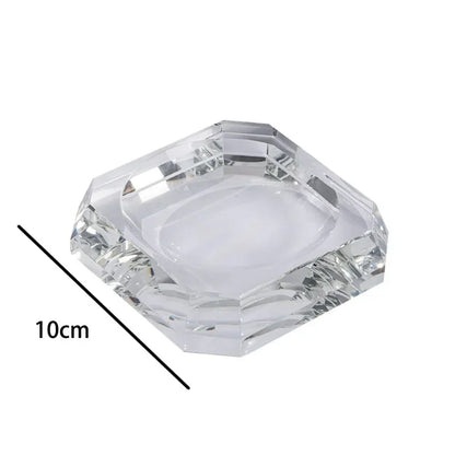 Light Luxury Crystal Bathroom Crystal Transparent Soap Dispenser