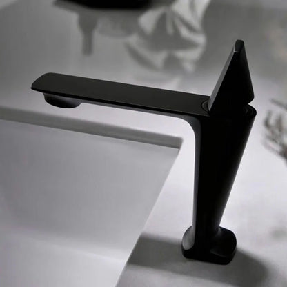 Kemaidi Rose Gold Bathroom Basin Sink Faucet Square
