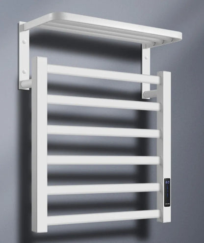 Metal Electric Heated Towel Rail Smart Disinfection Thermostat