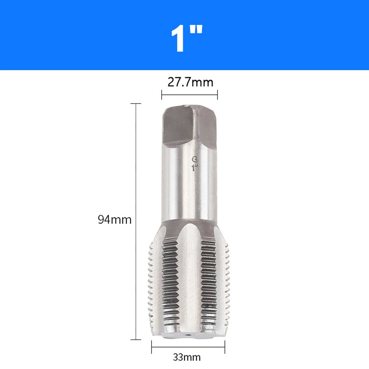 1/2/5pcs G1/8 1/4 3/8 1/2 3/4 Hss Taper