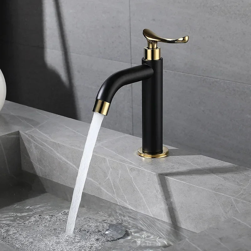 Bathroom Basin Faucet 304 Stainless Steel Cold Water
