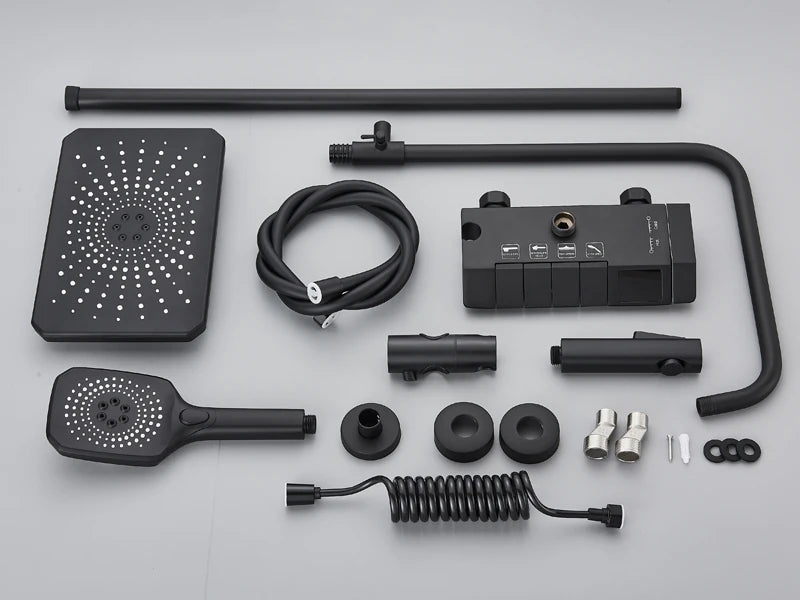 Rainfall Bathroom Shower System Digital Piano Key Shower