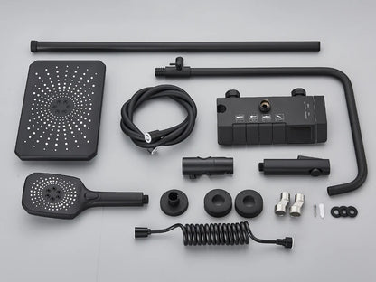 Rainfall Bathroom Shower System Digital Piano Key Shower