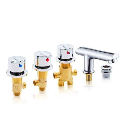 Vagsure Cold Water Copper Massage Bathtub Faucet Bathroom