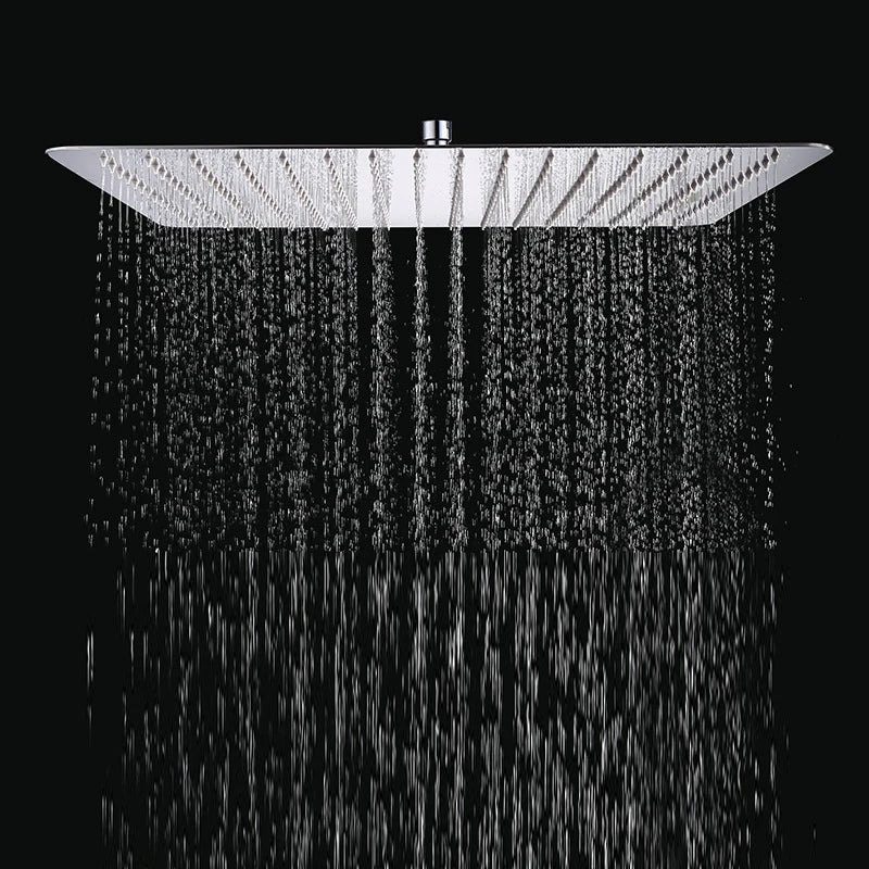 20 Inch 50x50cm Square Stainless Steel Rain Shower