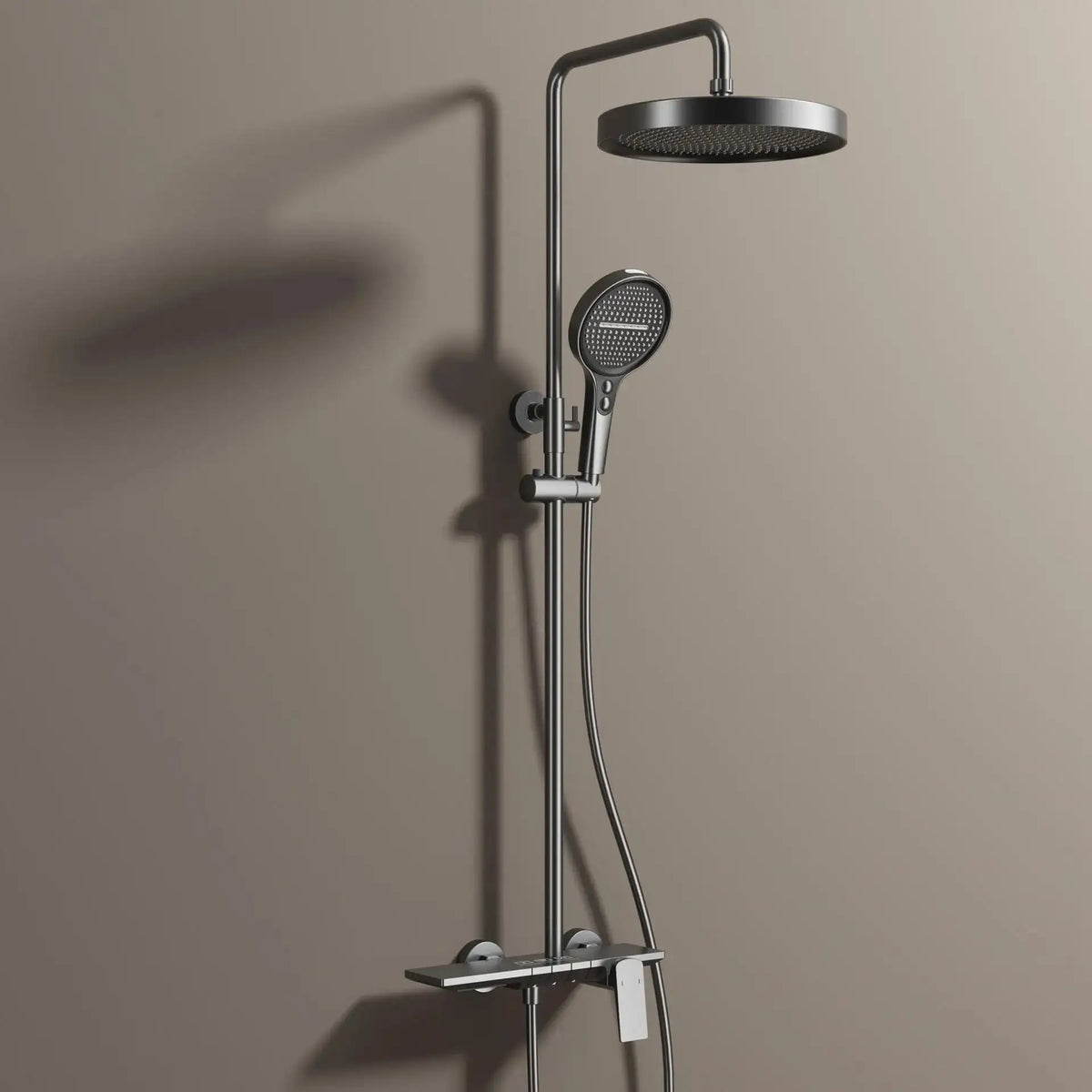 Rose Gold Bathroom Shower Cold Mixer Bath Shower