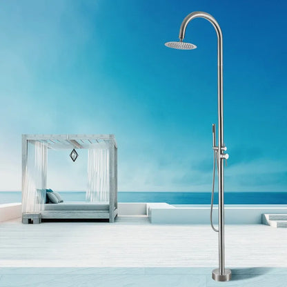 Outdoor Shower Column Garden Beach Waterproof Large Nozzle