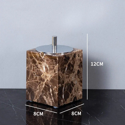 Emperador Dark Natural Marble Bathroom Brown Luxury Toothbrush
