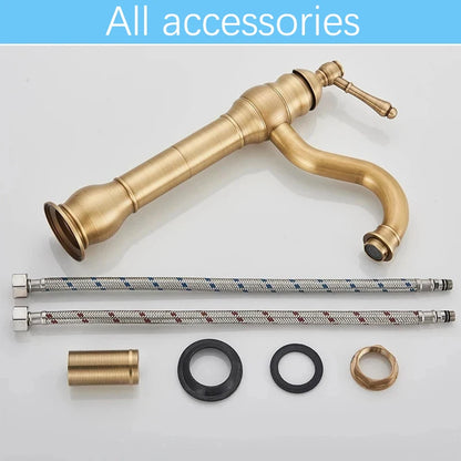 Bathroom Basin Sink Faucet Mixer Tap Handle Hole