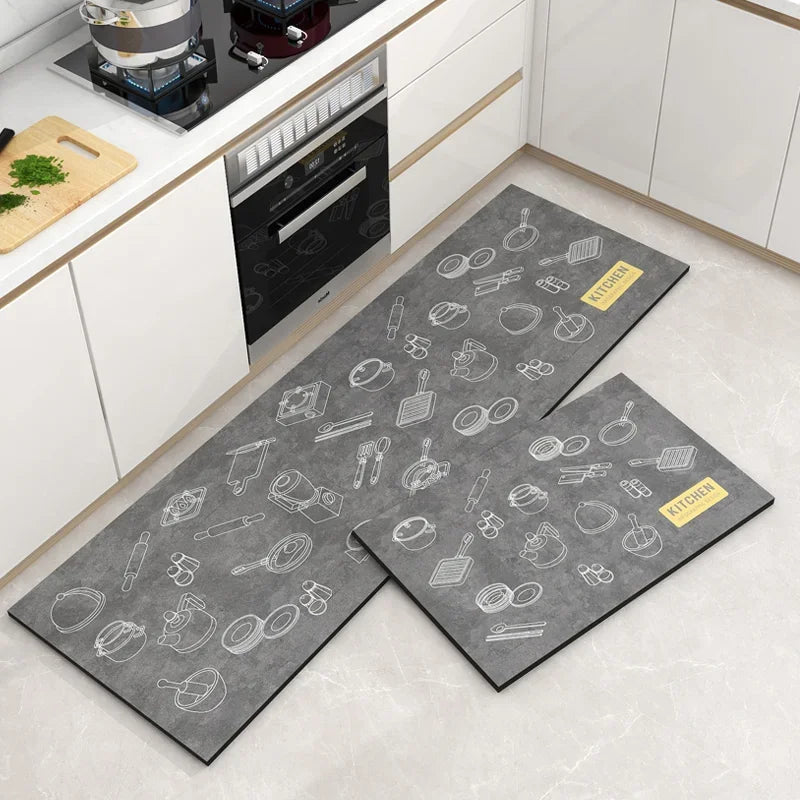 American Floor Mats Pvc Leather Waterproof Doormat Anti-Slip