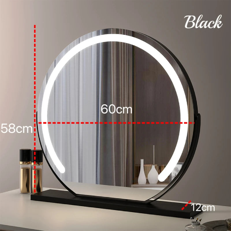 Vanity Makeup Mirror Lights Detachable 15x Magnification Color