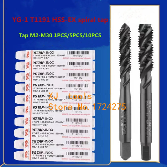 Yg-1 T1191 Hss-Ex Spiral Tap M2 M3 M4