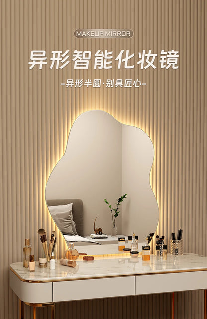 Wavy Wall Mirror Living Room Decoration Modern Art