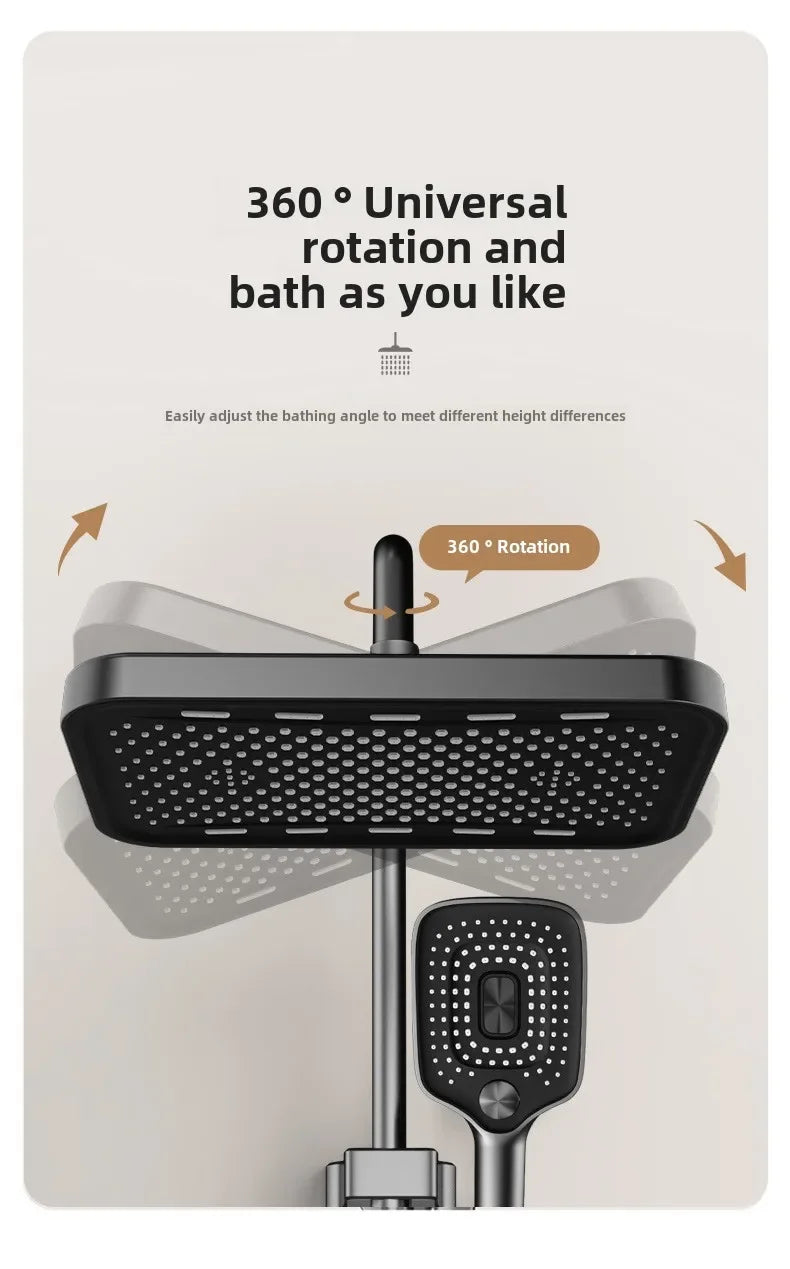 Large Showerhead Pressurized Showerhead Top Spray Pressurized