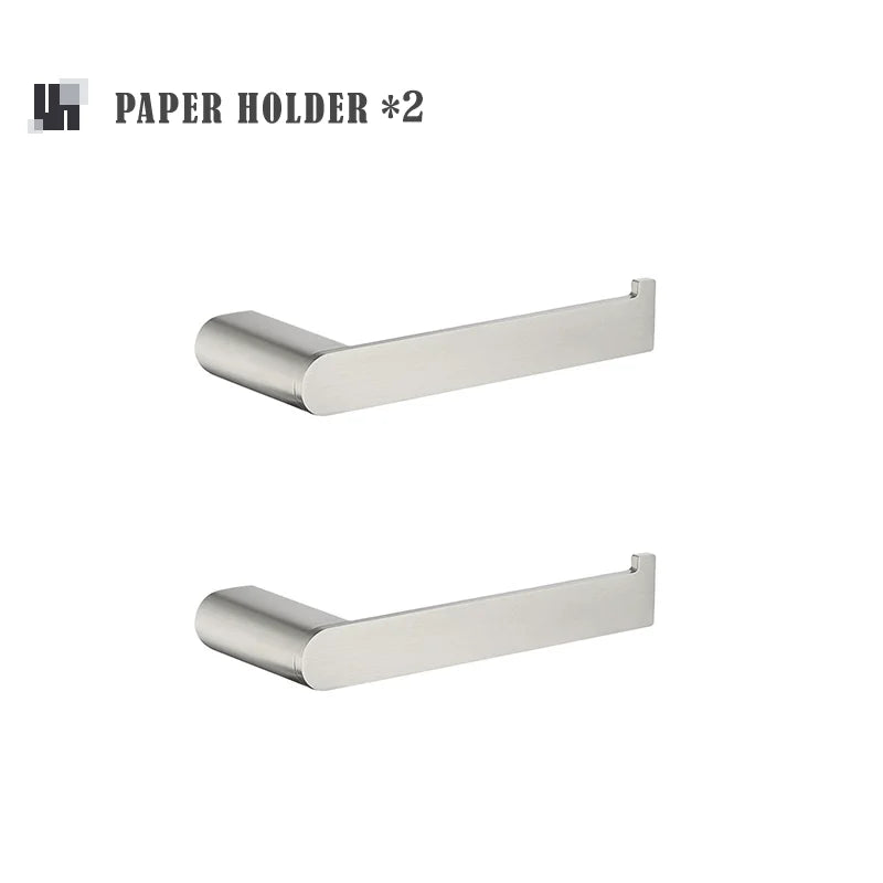 Bathroom Hardware Stainless Steel Bathroom Wall Mounted Towel