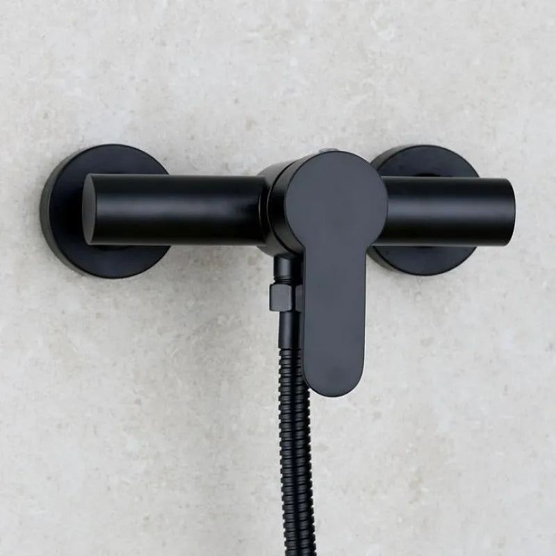 Shower System Faucet 304 Stainless Steel Wall Mount