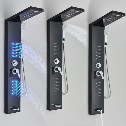 Ulgksd Bathroom Shower Panel Led Light Bathroom Faucet