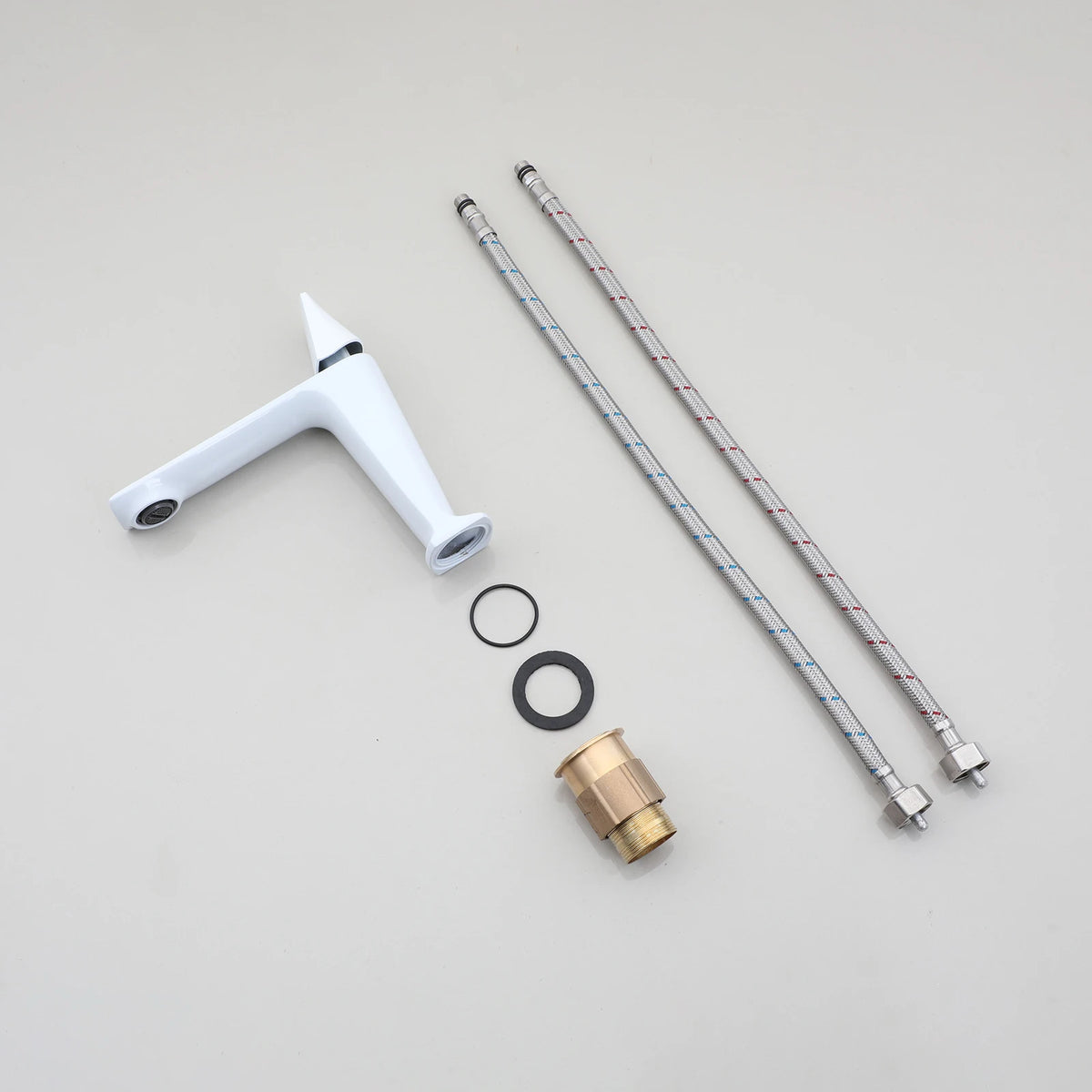 Kemaidi Rose Gold Bathroom Basin Sink Faucet Square