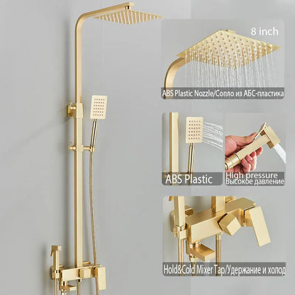 Black Shower Faucet Ways Showers Faucet Systems Adjustable