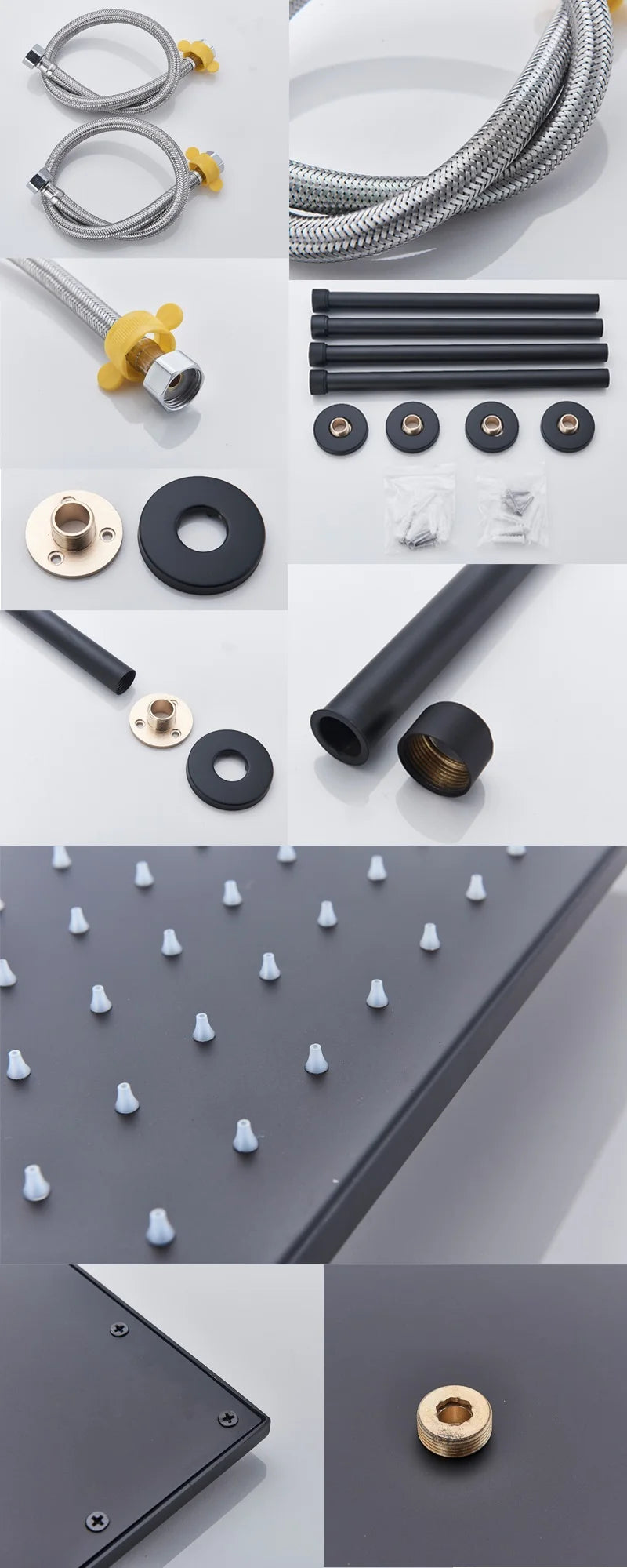 Shinesia Led Bathroom Shower Faucet 40 80cm Large
