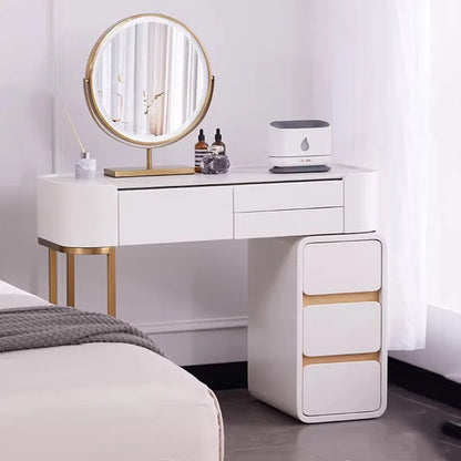 White Modern Vanity Table Living Room Makeup Vanity