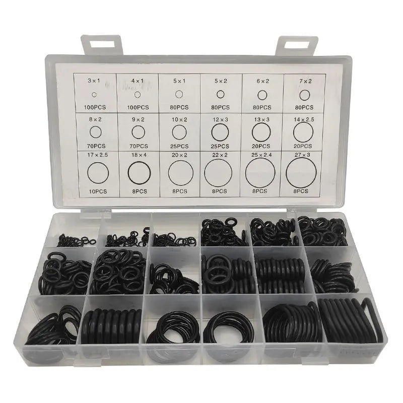 O-Ring Assortment Kit Nitrile Rubber High Pressure Nbr