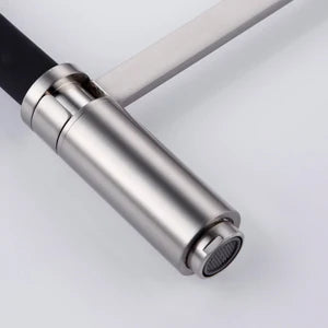 Smesiteli Faucets Round Matte Black Brass Handle Hole
