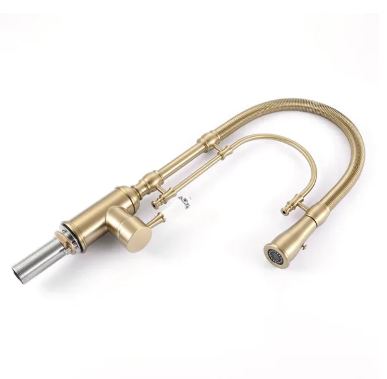 Faucet Pull Out 360 Degree Multi-Function Spring Pull