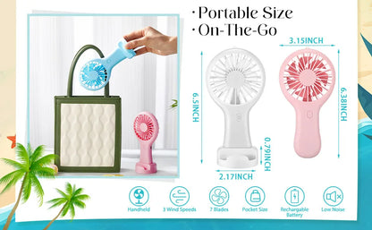 12-100 Mini Handheld Fan Bulk Wedding Fan Usb