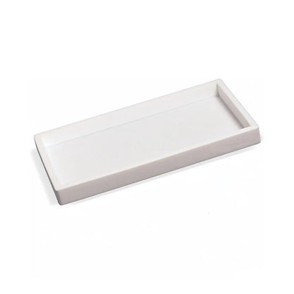 Thickened Bathroom Counter Tray Rectangular Lightweight Silicone