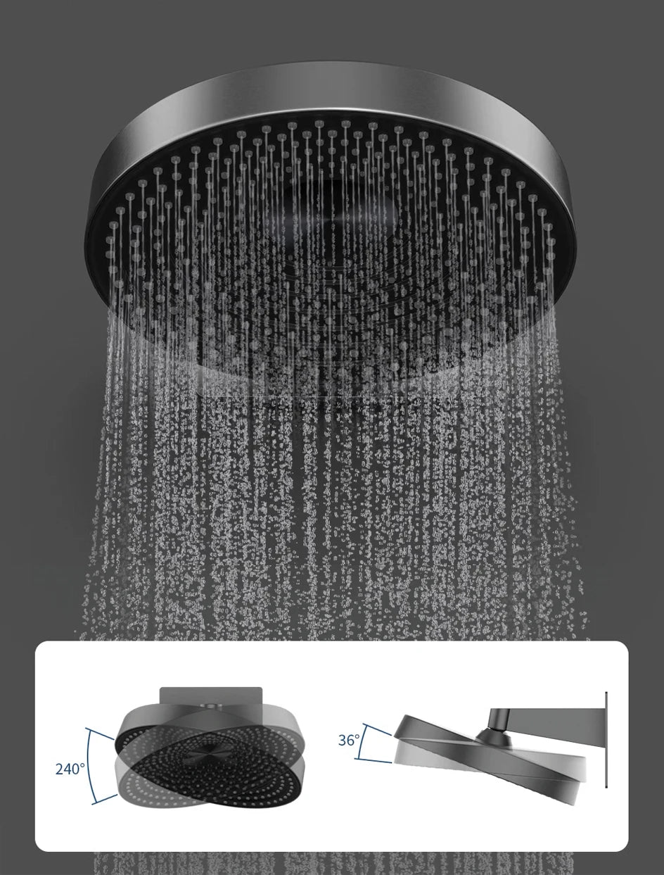 Vgx Concealed Thermostatic Shower System Temperature Digital