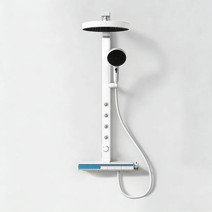 Luxury Spa Jet Shower System Led Display Copper