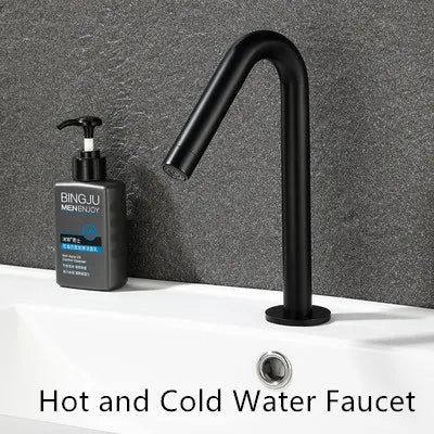 Tuqiu Smart Touch Bathrooomfaucet Gold Automatic Sensor Basin