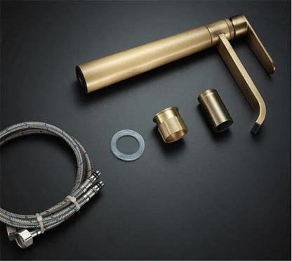 Basin Faucets Antique Bronze Bathroom Faucet & Cold