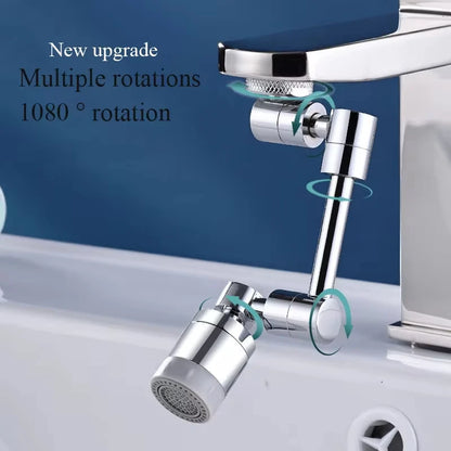 Mechanical Arm Universal Faucet 1080 Degree Faucet Bathroom