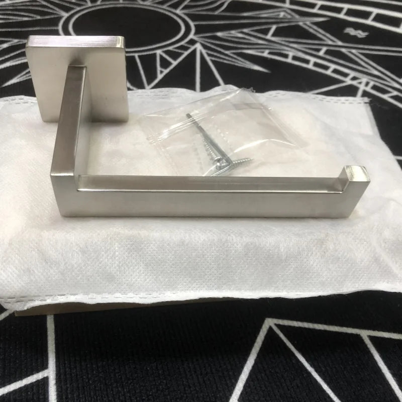 304 Stainless Steel Bathroom Matte Black Toilet Paper