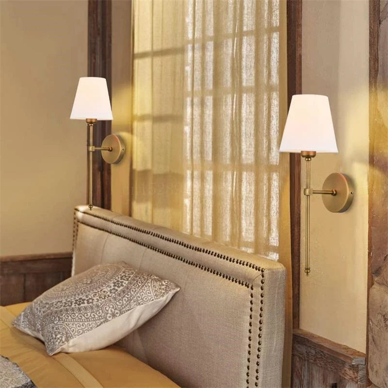 Modern American Wall Lamp Bathroom Mirror Light Bedroom